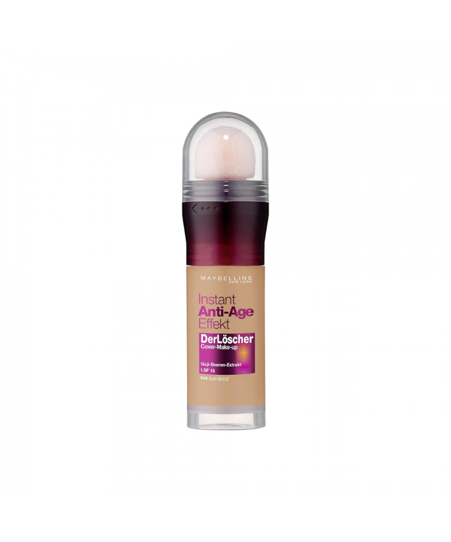 Maybelline New York The Eraser Instant Anti-Age Foundation - 48 Sun Beige - One Size