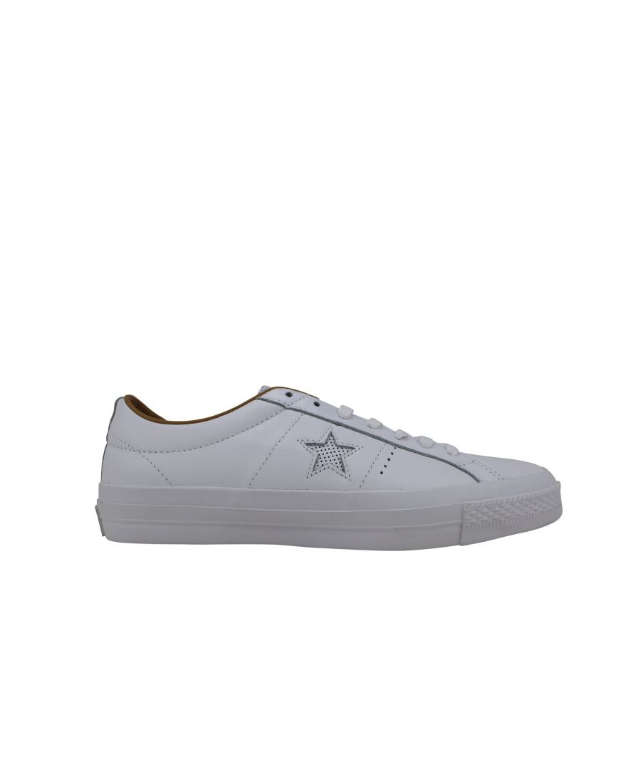 CLASSIC COMFORT, ELEVATED. The Converse One Star Premium Suede features a premium upper and a cushioned footbed for comfort. Colour: white