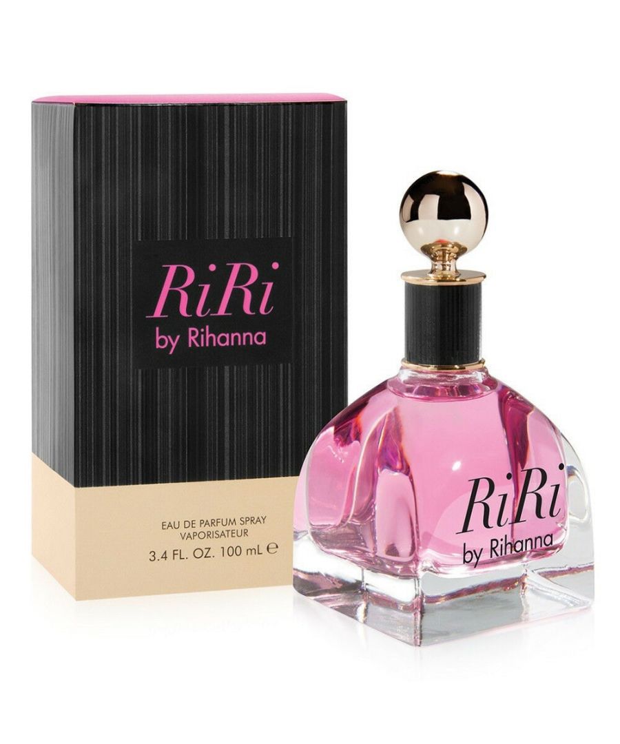 RiRi by Rihanna is a floral fruity fragrance for women. Top notes mandarin orange cassis rum passionfruit. Middle notes pink freesia jasmine orange blossom honeysuckle. Base notes sandalwood musk siam benzoin vanilla. RiRi was launched in 2015.