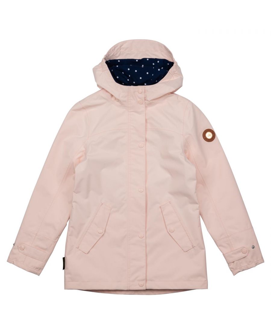 Image for Gelert Kids Coast Waterproof Jacket Junior Coat Top Chin Guard Breathable Hooded