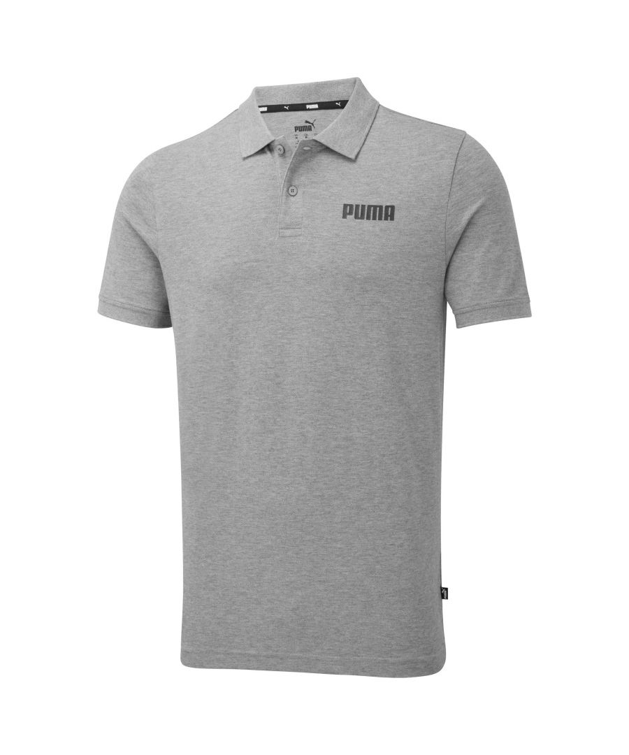 You can't go wrong with a pique polo shirt. This is the classic material that all the best polos are made from. Simple and well-made, this shirt can be dressed up with a pair of smart trousers or dressed down with jeans or shorts. If your wardrobe doesn't have one of these, it needs to. DETAILS  Comfortable style by PUMAPUMA branding detailsSignature PUMA design elements