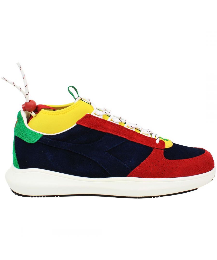 Diadora B.Elite Sailing Mens Multicoloured Trainers - Multicolour - Size UK 10