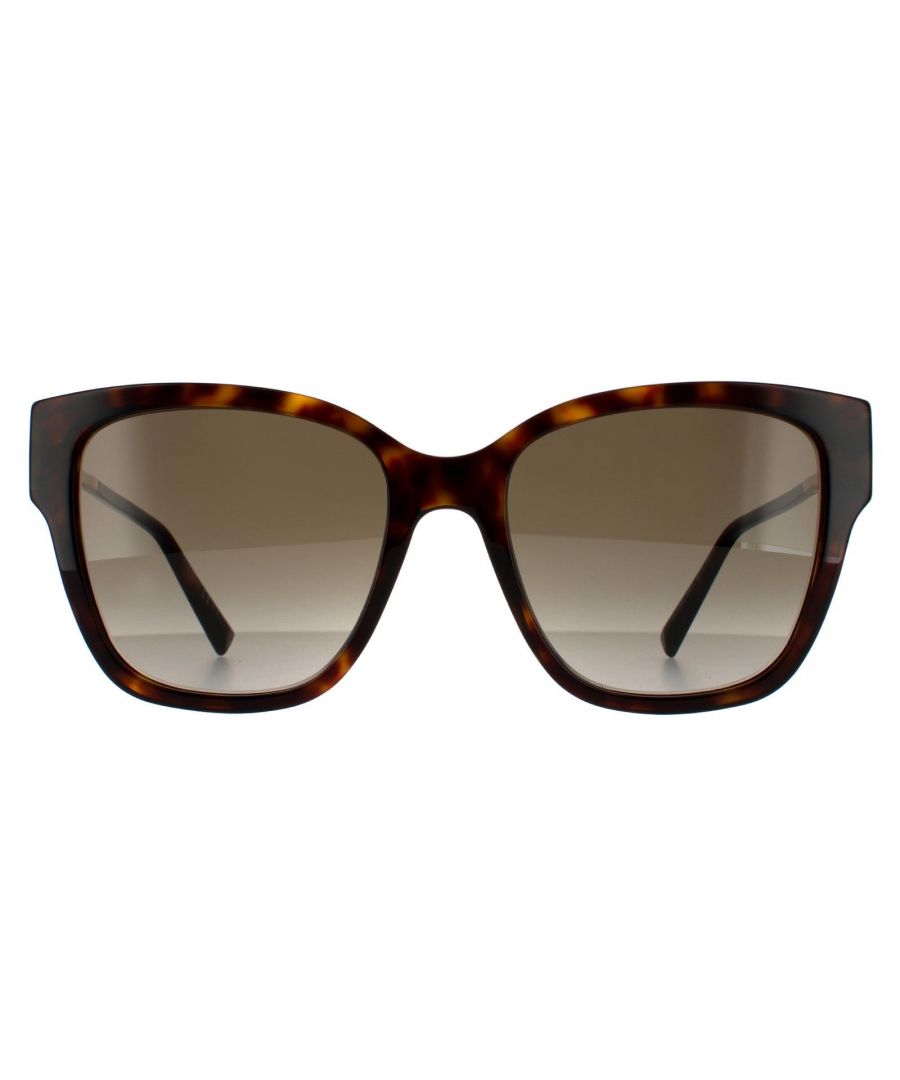 Givenchy Square Womens Havana  Brown Gradient  GV7191/S are a stunning square style crafted from lightweight acetate. Slender temples and rubber nose pads provide a comfortable all round fit. Sides of the front frame are embellished with the Givenchy logo for brand authenticity