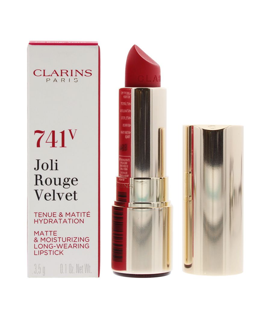 A luxuriously hydrating formula that strikes a seamless balance between non-drying lip make-up and a flawless velvet look. Clarins Joli Rouge. . Its velvety texture is light and creamy and glides gently onto the skin for extremely easy application.