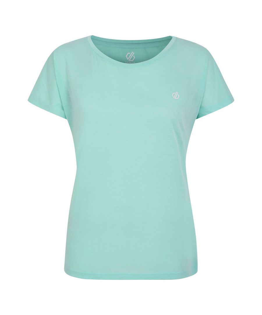 Dare 2B Womens/Ladies Persisting Marl Lightweight T-Shirt (Mint Green) - Size 8 UK