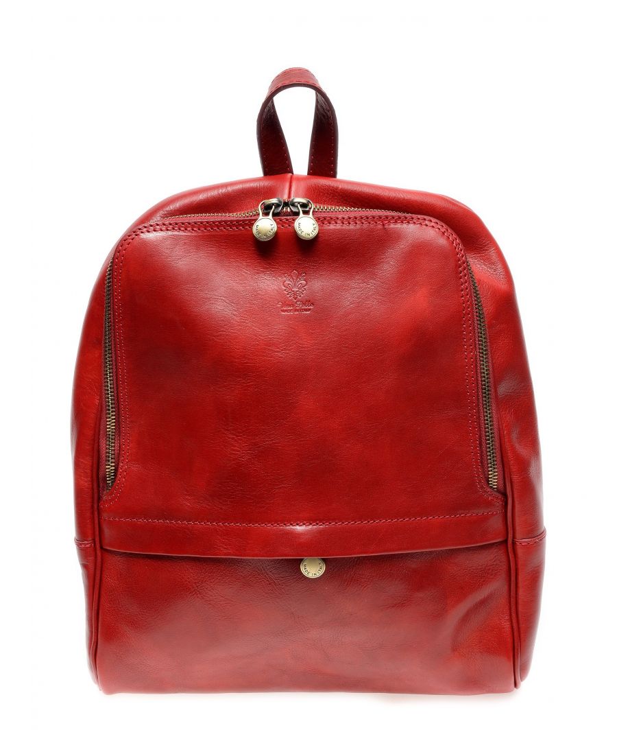Tote Bag\n100% rundleer\nTwee bovenste handgrepen: 40 cm\nGesp kliksluiting\nBinnenvak met ritssluiting                                 \nBinnenvak met ritssluiting\nSchuifvak aan de binnenkant\nExtra afneembare schouderband: 110 cm\nAfmetingen (L): 26.5x38x14 cm