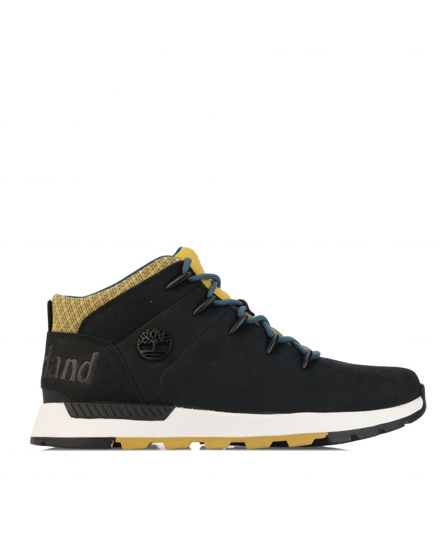 Timberland Sprint Trekker wandelschoenen voor heren, zwart-geel