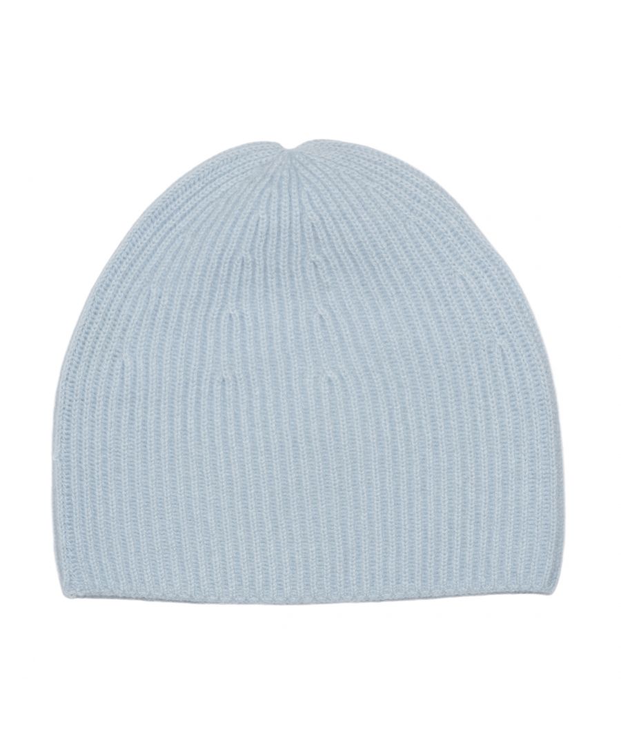 Designed from 100% sustainable cashmere, this beanie hat has a ribbed hem finish in a choice of stylish shades. Expertly crafted from finest Monoglian cashmere, this beanie has a fold-over cuff and ribbed finish to ensure a snug, cosy fit.