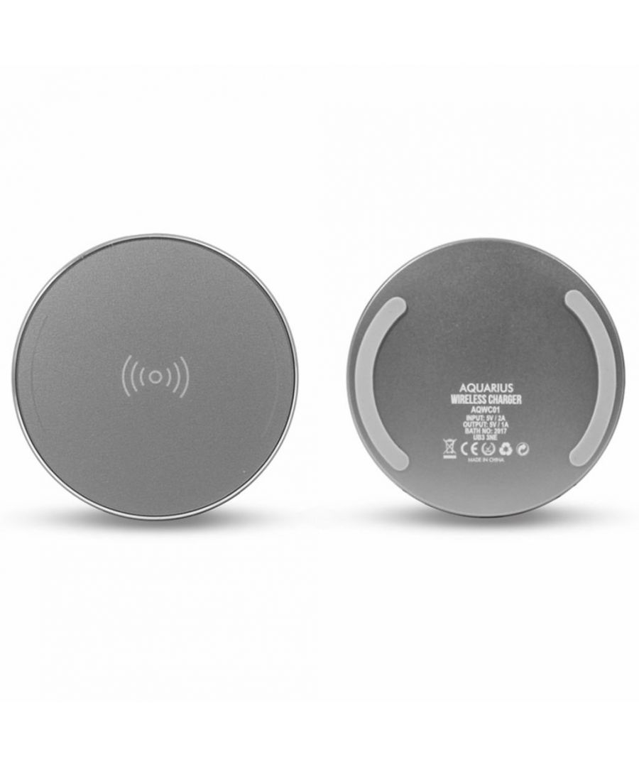 Image for Aquarius Wireless Charger Round Silver