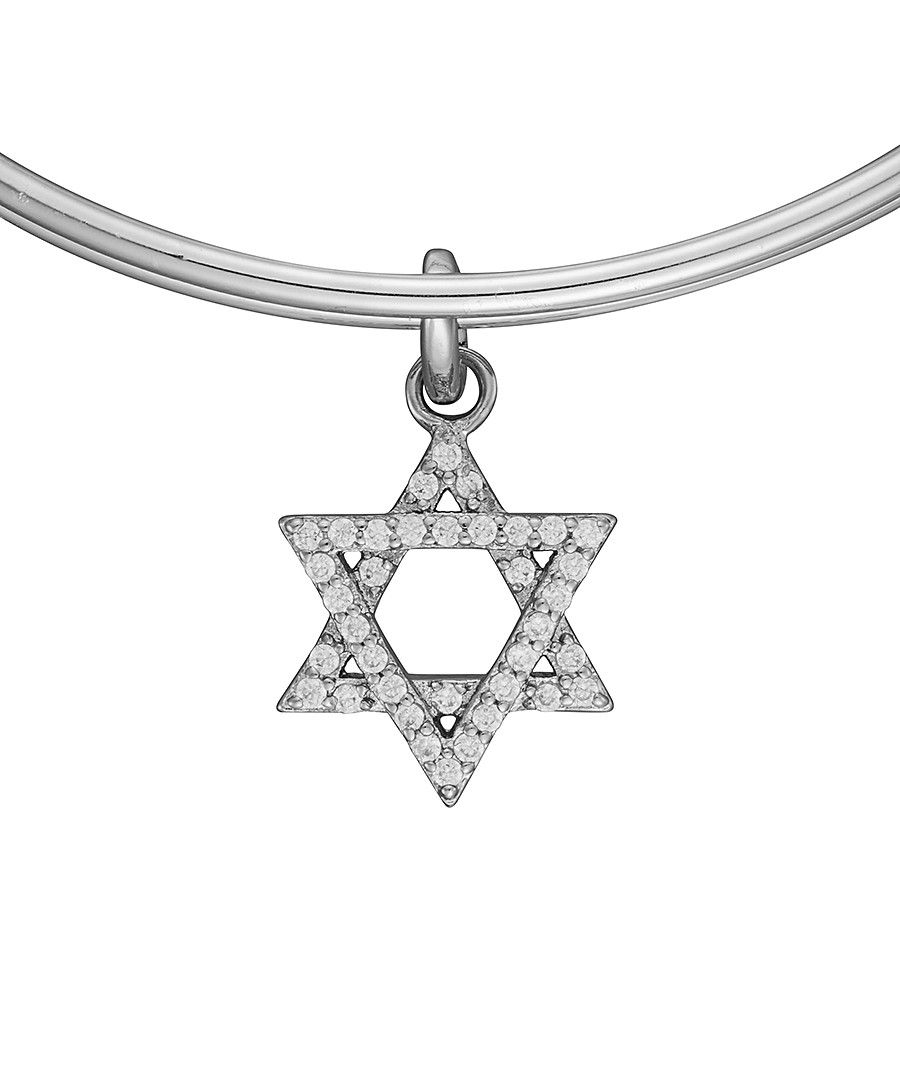 Image for Anne Jolie  Star of David Charm Expandable Bangle