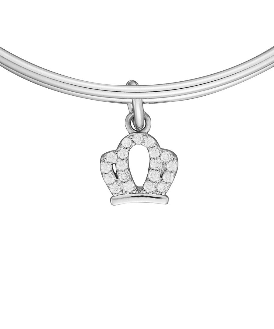 Image for Anne Jolie  Crown Charm Expandable Bangle