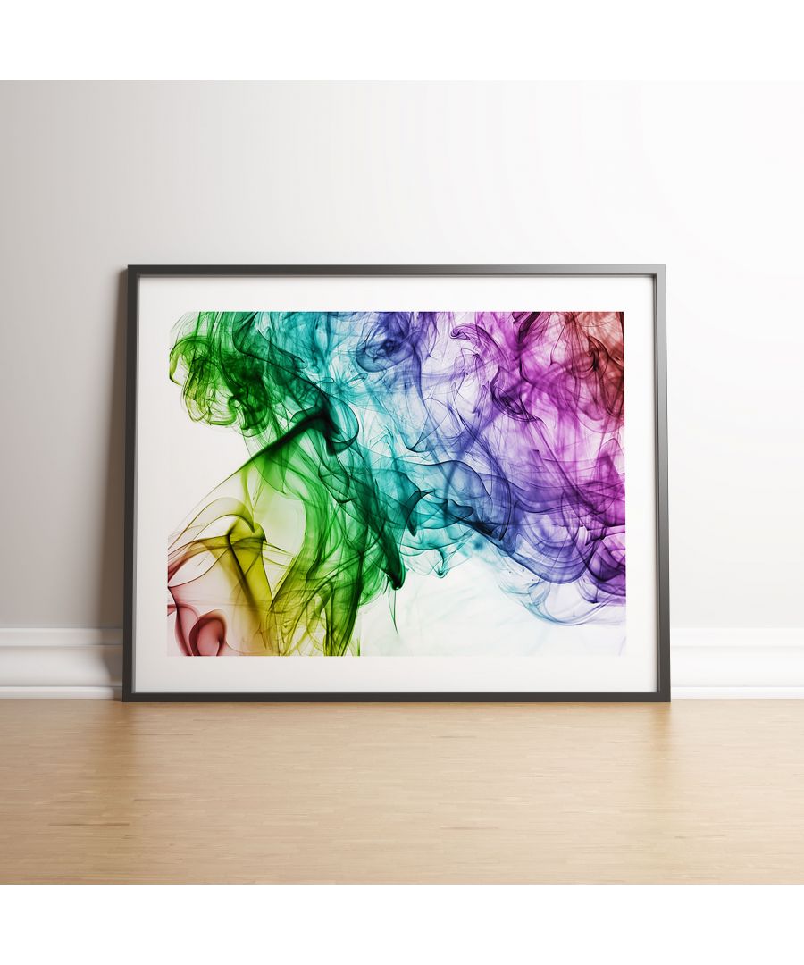 Image for Colourful Smoke - Black frame