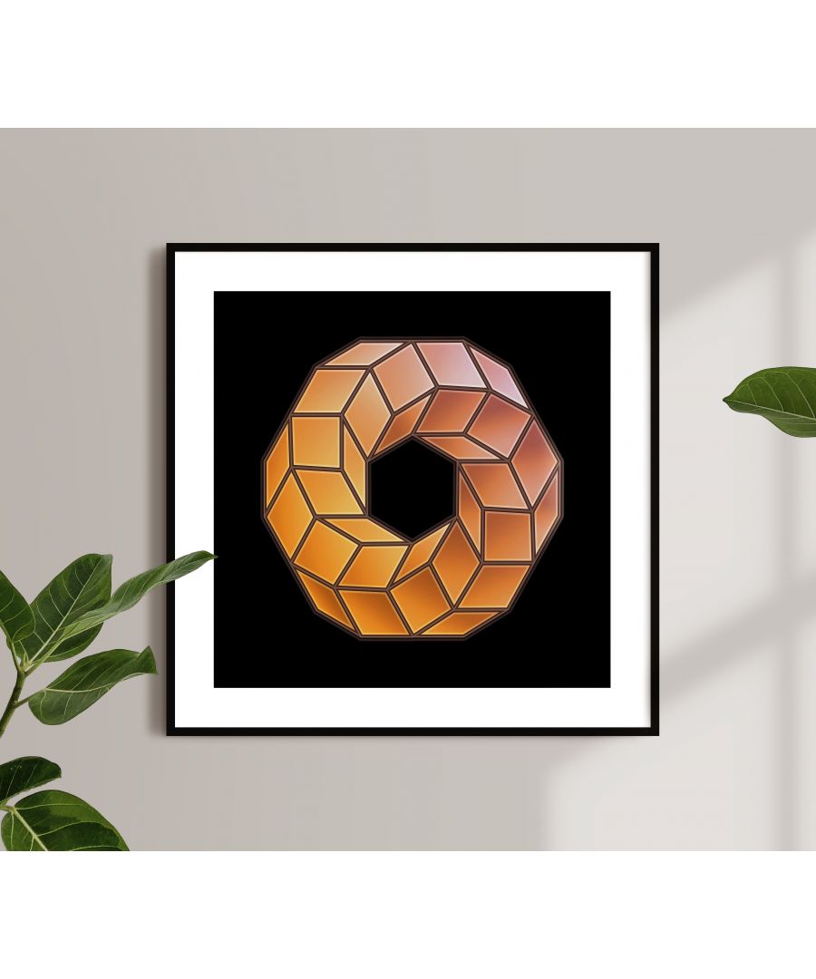 Image for Cubes into a Circle - Black frame