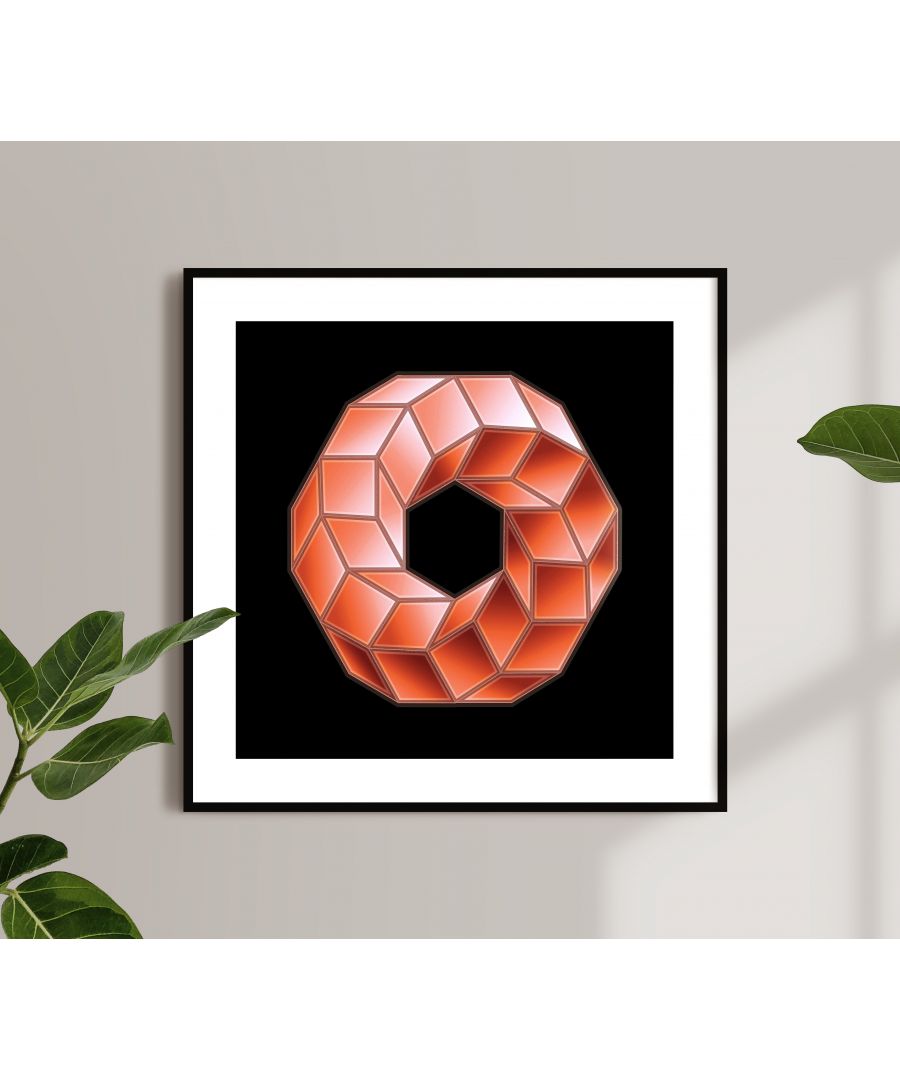 Image for Cubes into a Circle - Black frame