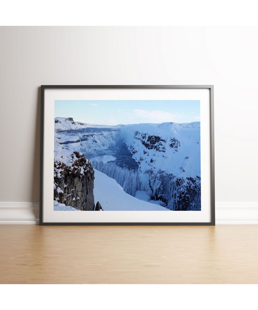 Image for Iceland Waterfall C - Black frame