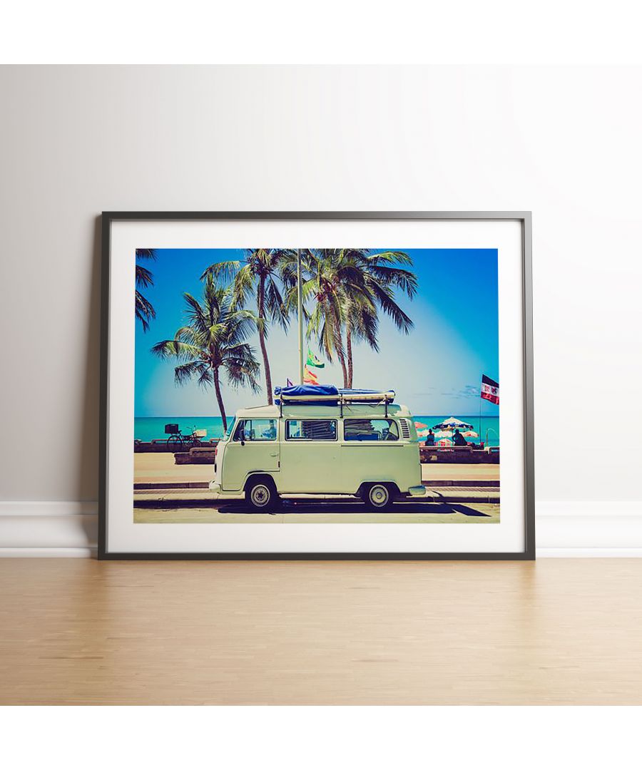 Printed on 240gsm Matte Ultra white paper, offering a smooth finish with ultra vivid colours. All of our frames are FSC certified and handmade in the UK by our qualified framers.The frames are professionally finished and ready to hang. We use Clarity + premium synthetic glazing.  The wood measures 20mm face x 22mm depth.