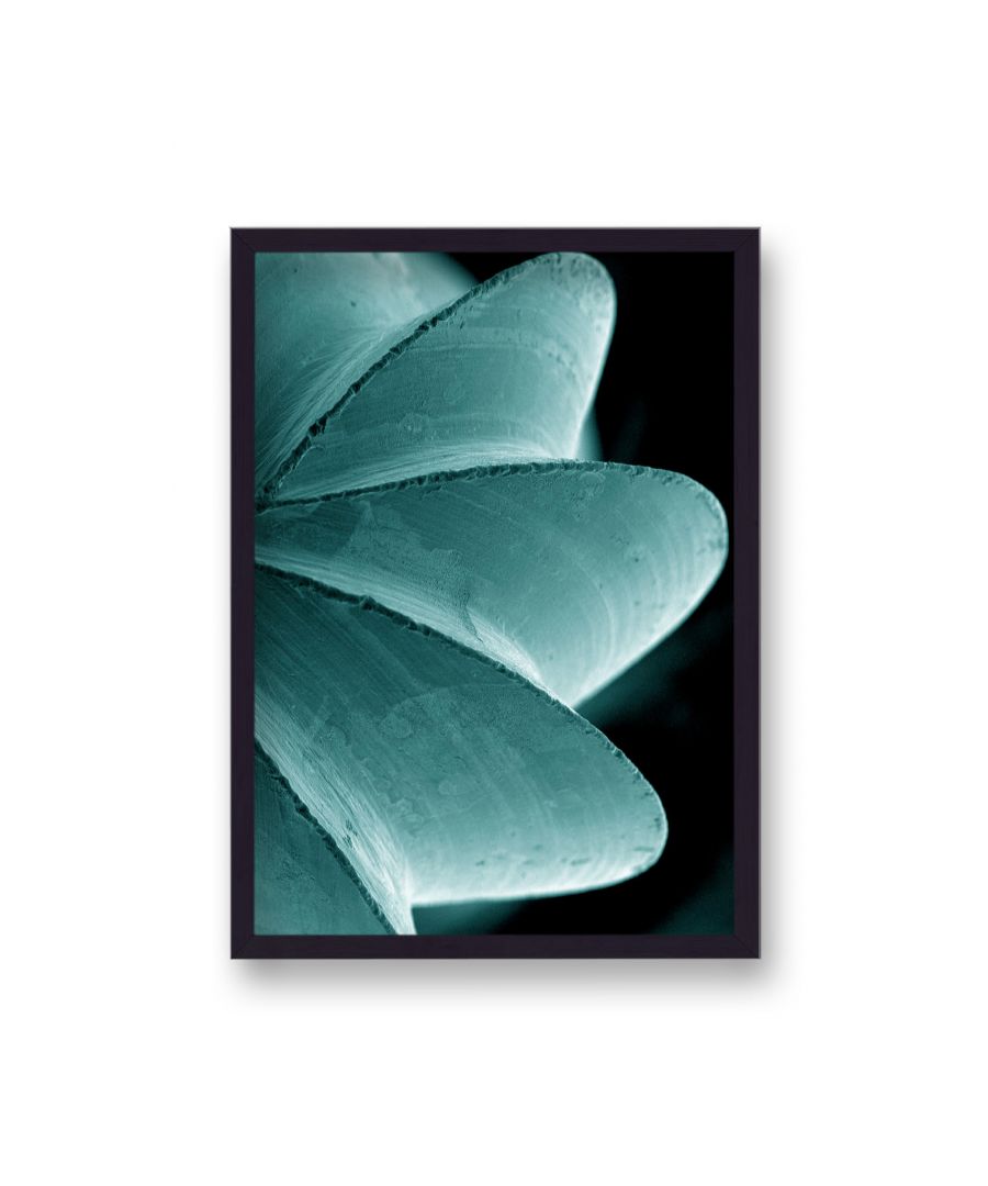 Image for Scientific Beauty Art Blue Burr - Black Frame
