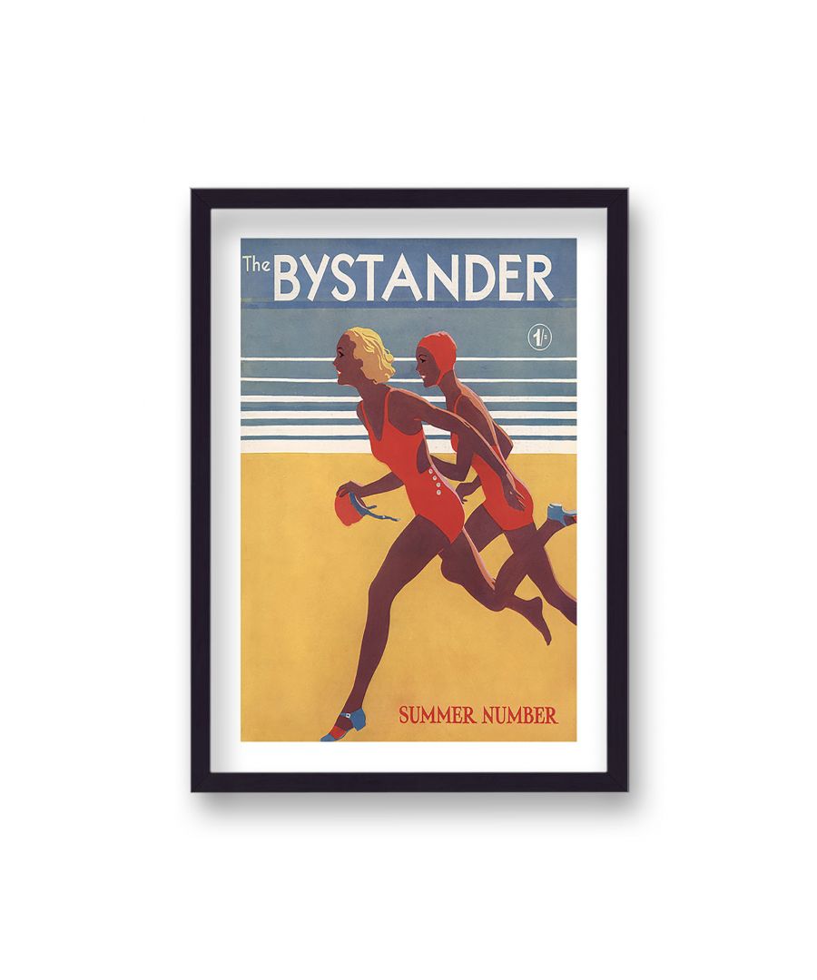 Image for Vintage Publication Print The Bystander Summer Number - Black Frame