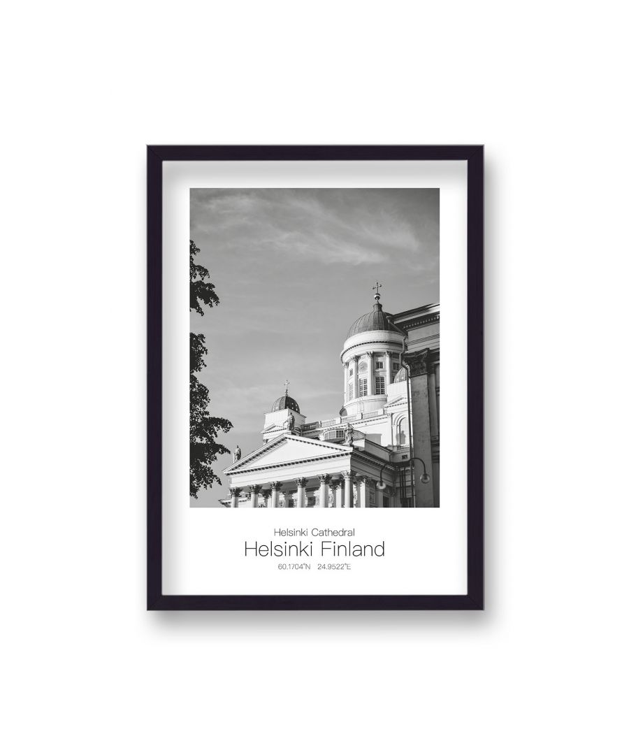 Printed on 240gsm Matte Ultra white paper, offering a smooth finish with ultra vivid colours. All of our frames are FSC certified and handmade in the UK by our qualified framers.The frames are professionally finished and ready to hang. We use Clarity + premium synthetic glazing. The wood measures 20mm face x 22mm depth.