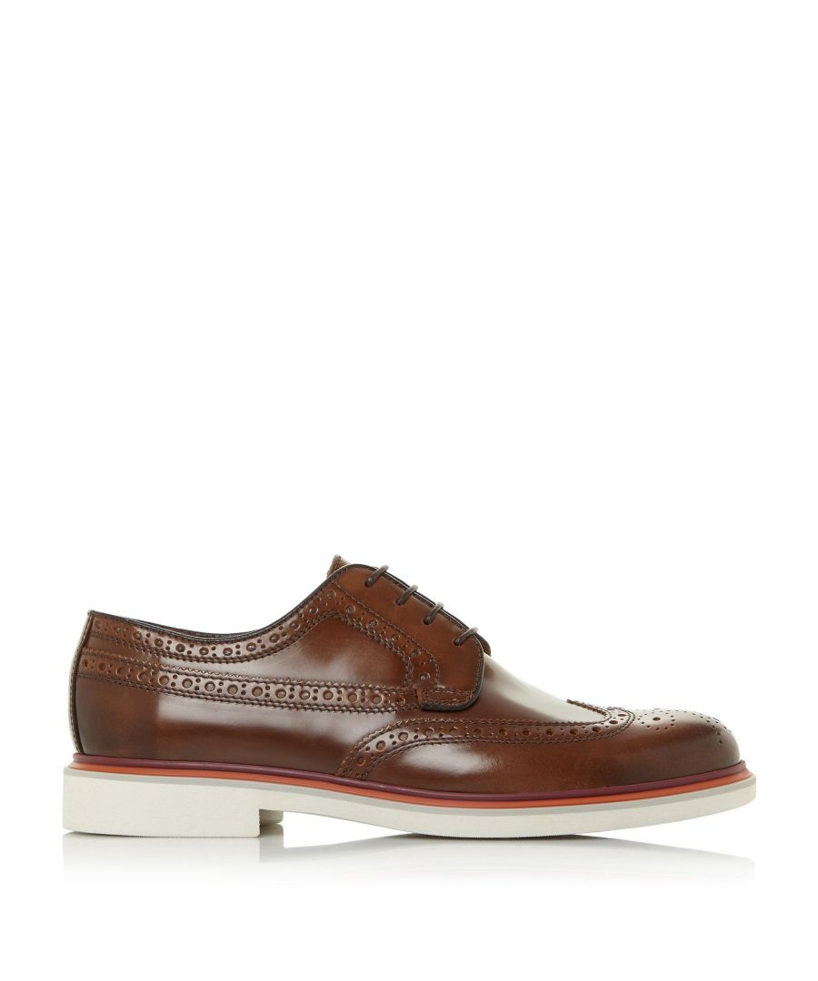Image for Dune Mens BIONIC Contrast Sole Lace Up Brogue