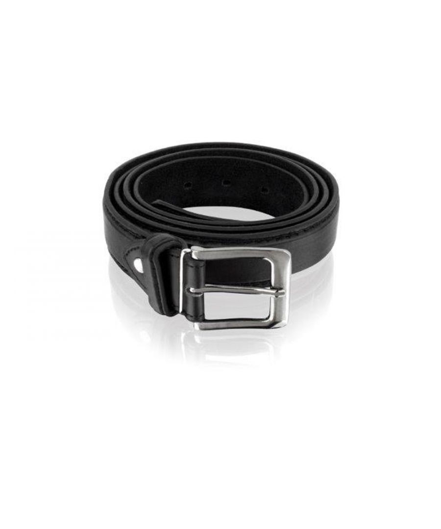 Image for Mens Classic Black Leather 33mm Belt