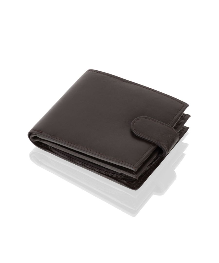 Image for Woodland Leather Black Bi Fold 4.5