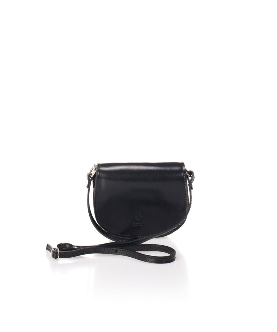 Image for Women's Classic Leather Crossbody Bag With Flap Closure