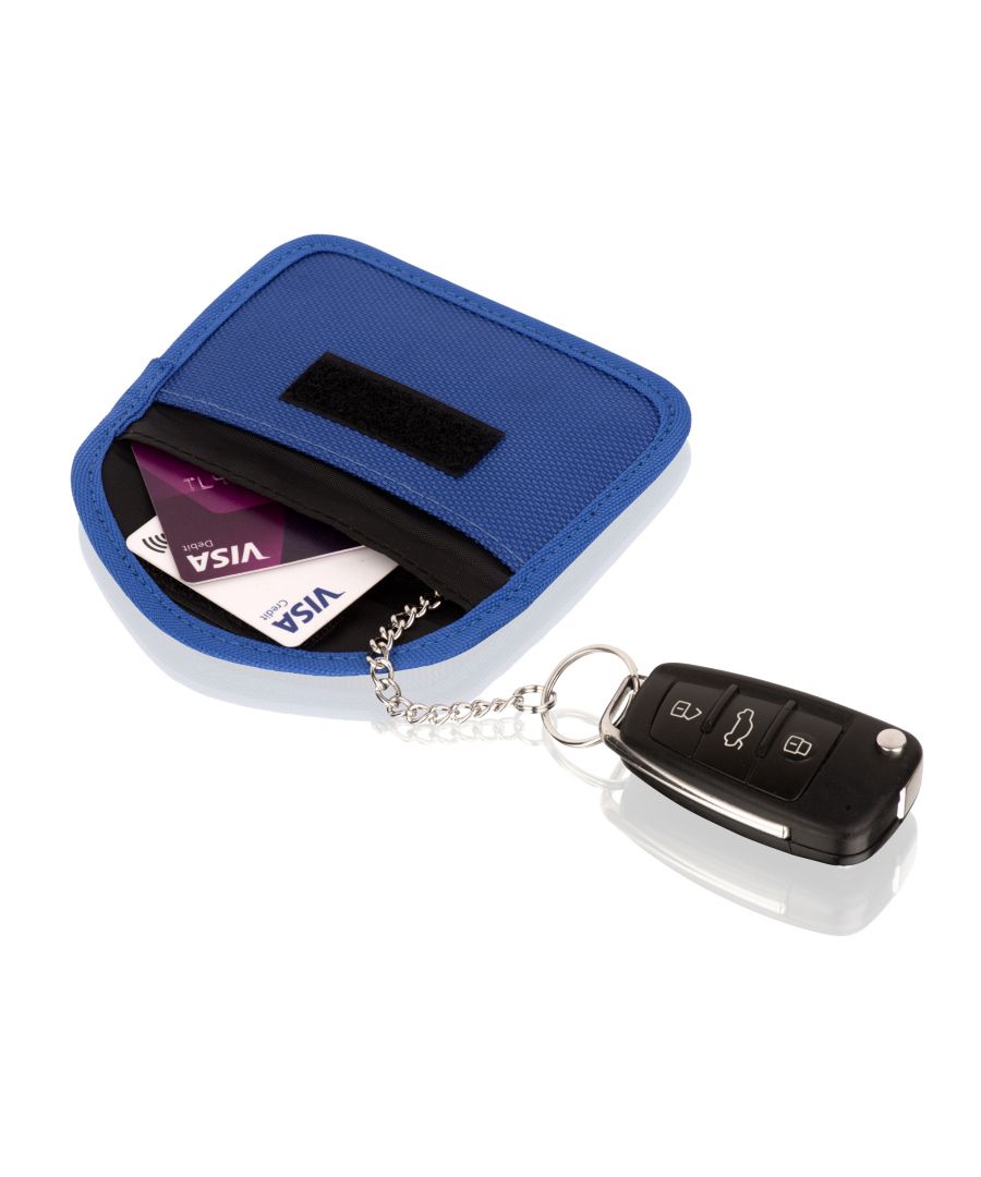 Image for Bee-Secure Blue Key Pouch in Polyester