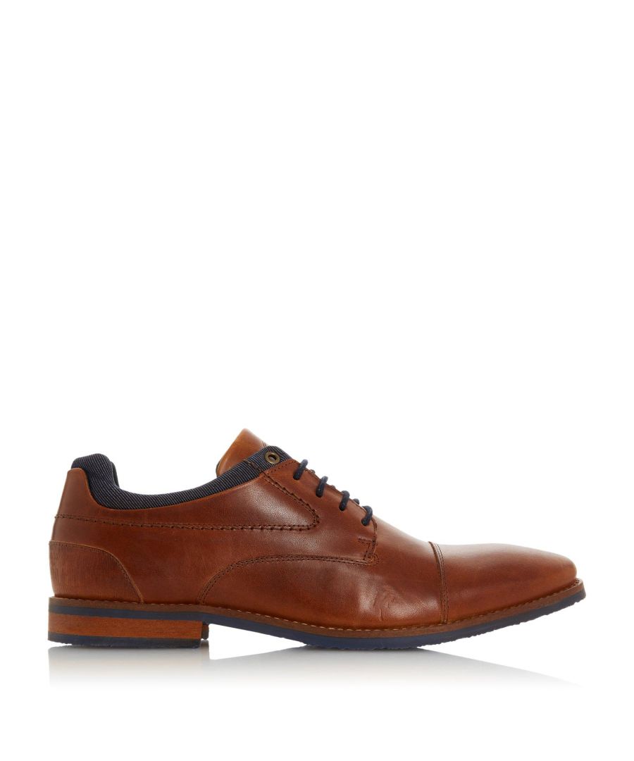 dune brampton leather derby shoes