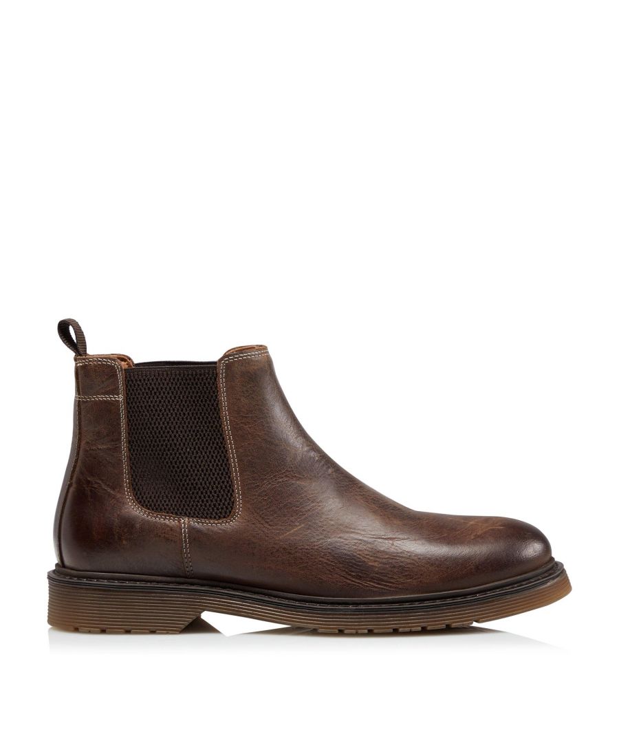Image for Dune Mens CLAPTONN Chunky Sole Chelsea Boots