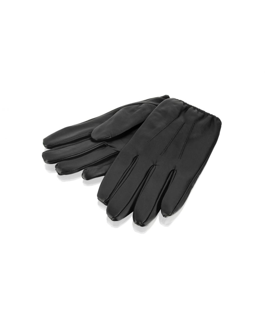 mens leather gloves tesco