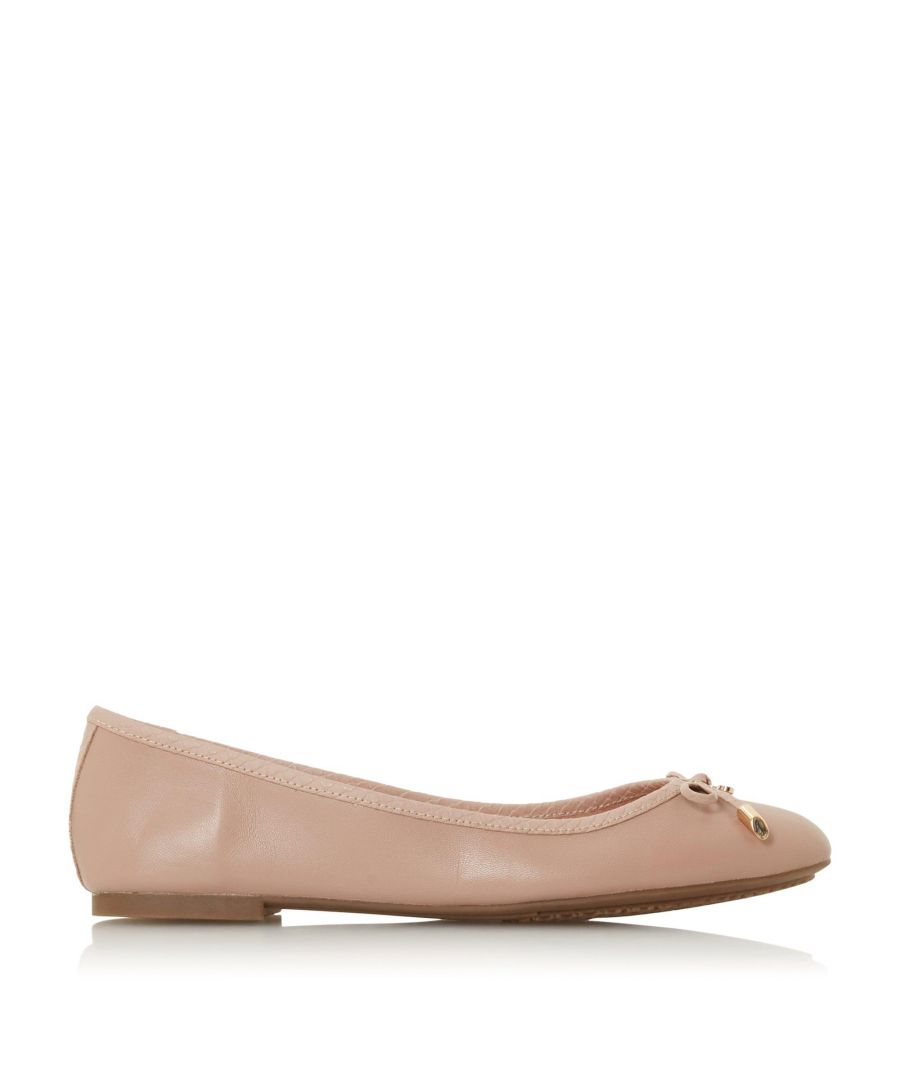 dune black ballet pumps