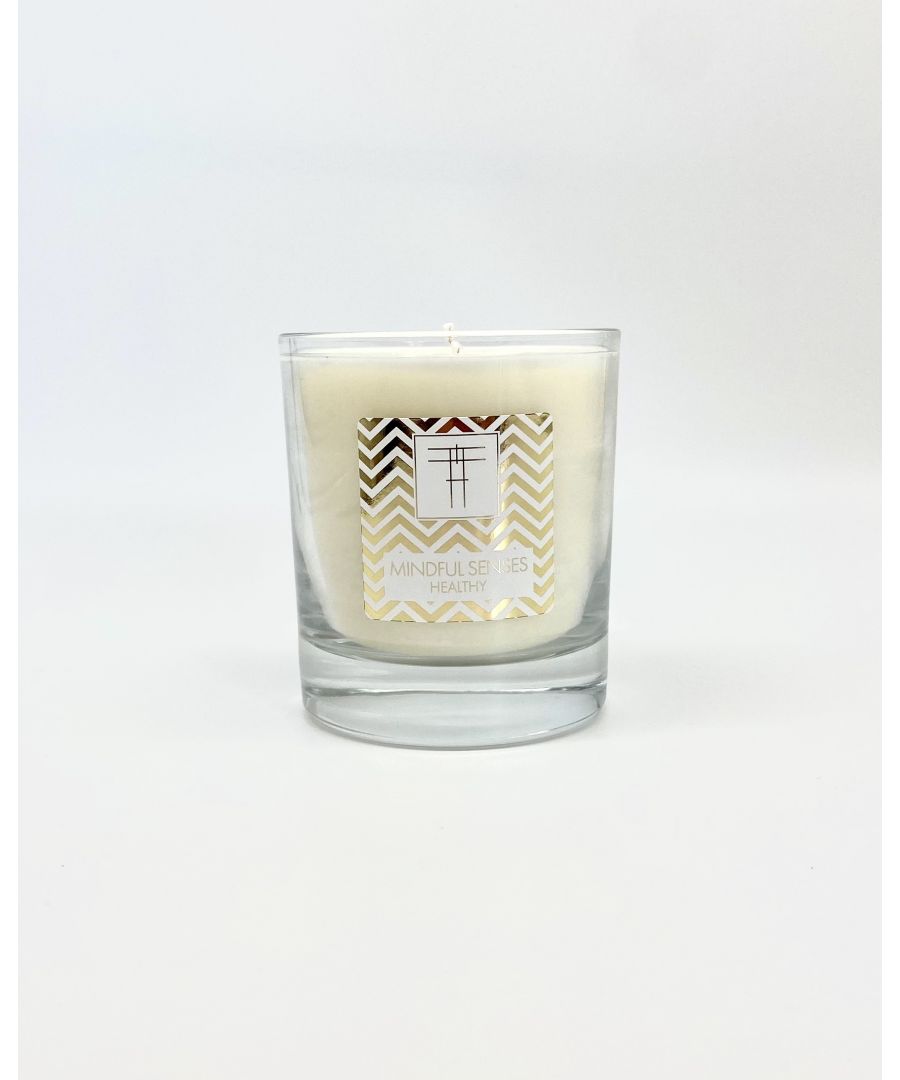 Created to create a calm and restorative enviroment, Mindful Senses Candles are emotive triggers of colour, scent and mood. Invigorate a sluggish pshcye and languishing spirit. Lifes demands and trials require an energtic boost. Precious clary sage, citrus and green herbs promote confident, sincere action and renew the soul.\n\nSize 300cl 45+ Hour burn time.