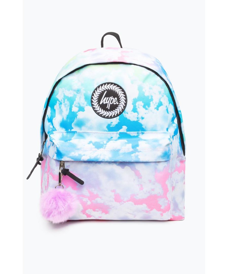 Image for Hype Pastel Gradient Clouds Pom Backpack