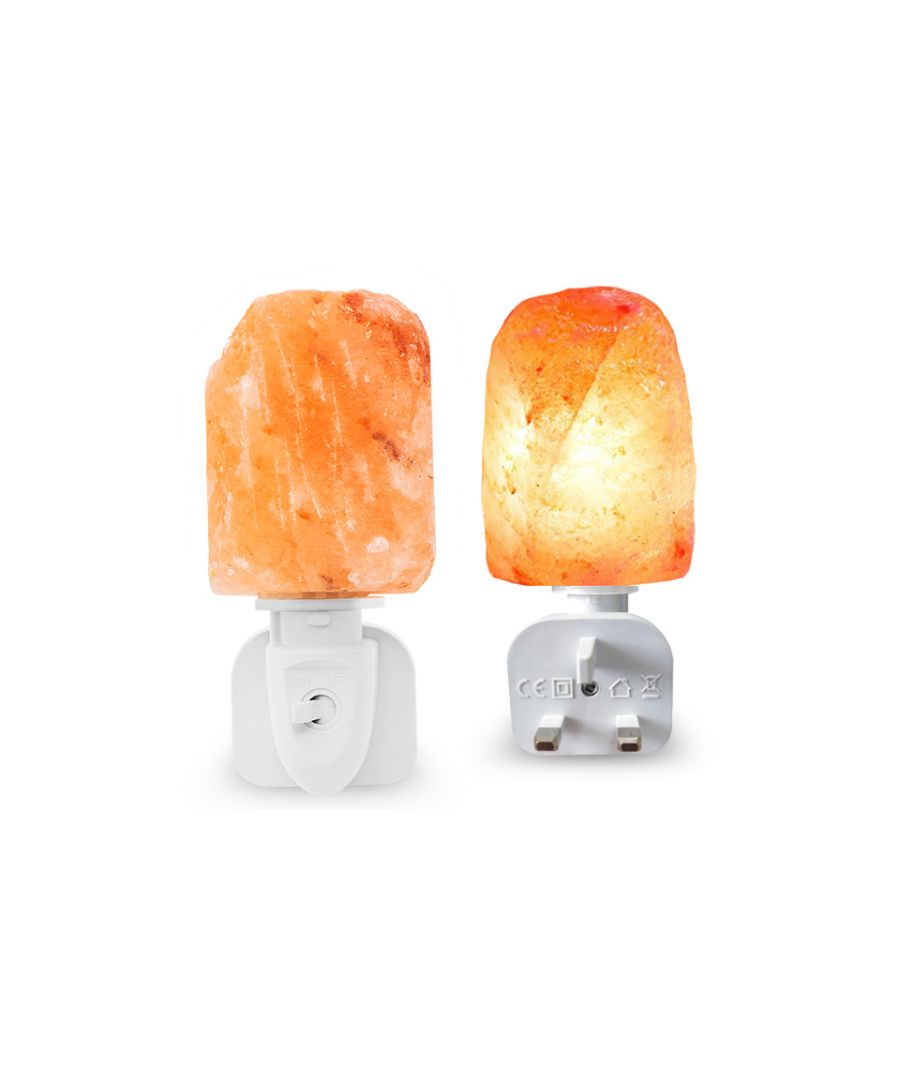 Haven Plug in Himalayan Night light\n\nThis LED Light Himalayan Salt Lamp is a decorative lamp made of Himalayan salt crystals.  A hole is drilled into the bottom center of the rock where a light bulb is inserted.  When the rock is heated by the warmth of the bulb, the salt naturally emits negative ions which help purify the air in your home by binding with the positive ions of pollutants like dust, pollen, dander, cigarette smoke and other allergens.\n\nKey Features: \n\n   Air Purification\n   Reduction in Electromagnetic Radiation and Airborne Infections\n   Eases Asthma and Allergy Symptoms\n   Mood Booster and Sleep Promoter\n   The light color is warm and can be controlled dimmablely, which is useful for your sleep and could relieve your stress\n   Salt lamp will produce salt aerosol, which is helpful for the treatment of respiratory disease\n   After repeated deliquescence and evaporation, the salt lamp will release some sodium anion. which is beneficial for the purification of air.\n\nEssential Venues for Salt Lamps: \n\n   They create a wonderful aesthetic glow to each room and now with the ability to dim the lighting levels.\n   Salt lamps are a natural air ionizer,calm,comforting and soothing illuminant with no toxic emissions.\n   Salt lamps work particularly well in offices and work areas, however are very suitable for bedrooms,living areas,hospitals,coffee shops,health retreats and restaurants.\n\nTips:\n\n1. If there is water in the lamp, please dry it to avoid getting wet.\n2. Please make sure that the switch on the lamp is turned off. Then plug it into the wall plug and turn it on.\n3. Each lamp may be slightly different from the image product in color or size due to natural formations\n\nPackage Includes:\n\n1* Himalayan Salt Lamp\n1* 7W Incandescent Bulb\n1*Color changing LED bulb\n\nProduct Dimensions :- 17 x 11 x 7cm
