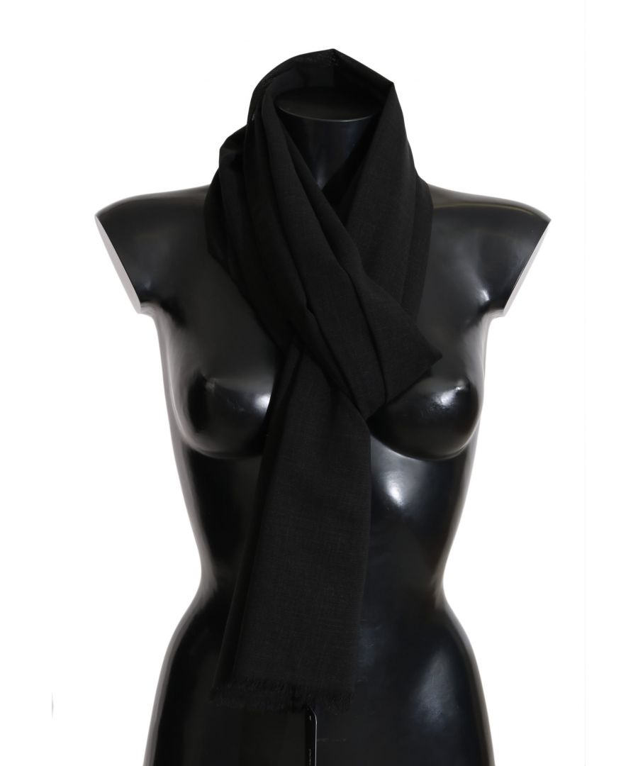 Dolce & ; Gabbana Gorgeous brand new with tags, 100% Authentic Dolce & ; Gabbana scarf wrap Gender : Women Color : Black Material : 89% Wool 11% Nylon Logo details Made in Italy Size : 70cm X 200cm