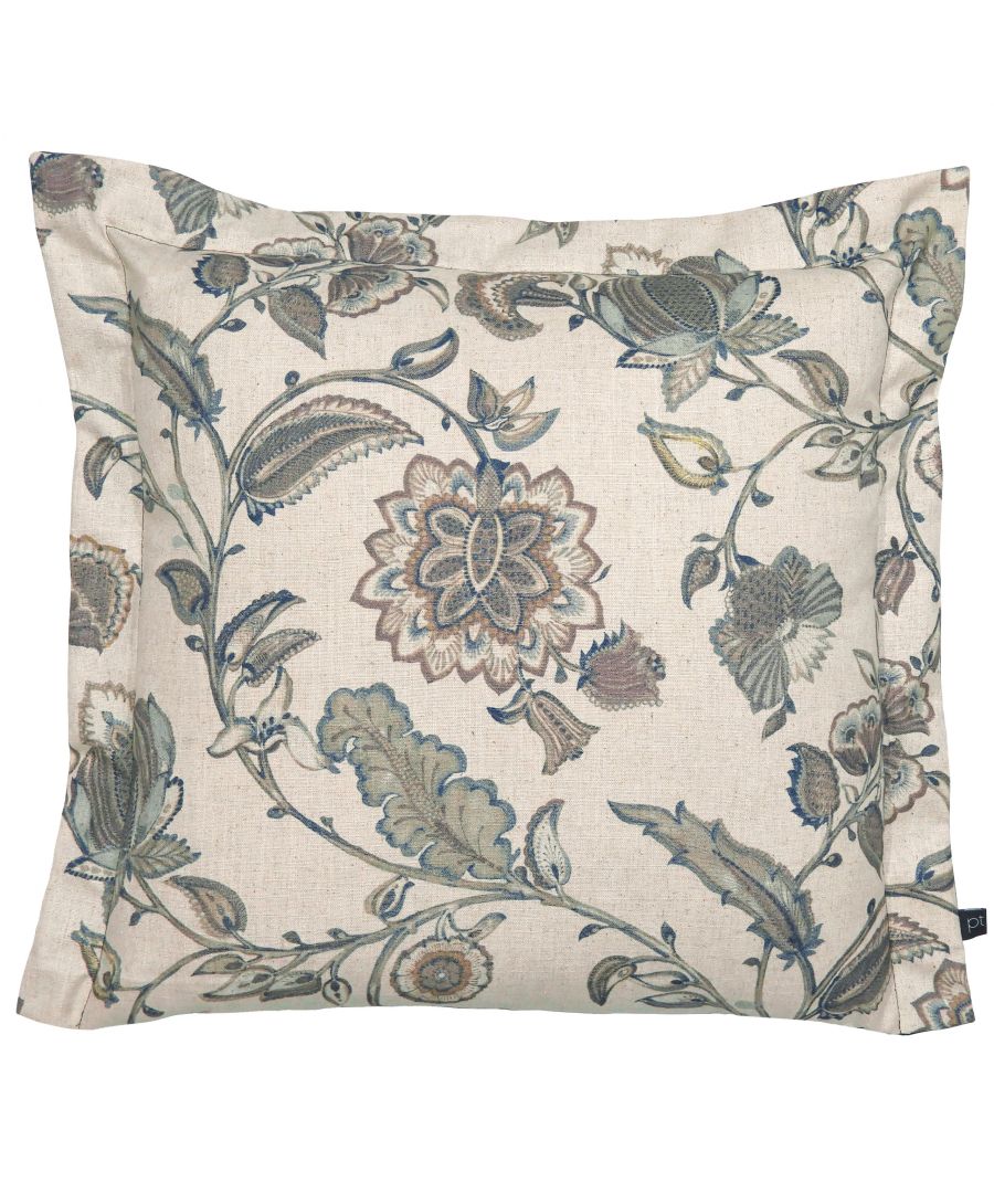 A traditional design capturing the essence of a country manor.  This cushion will add a fabulous finishing touch to your room.   For added luxury this cushion comes with a contrasting soft velvet plain reverse.