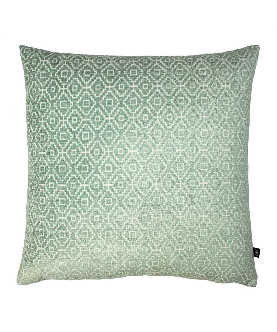 This Moroccan inspired geometric chenille injects a fun and fresh feel and brings any space to life. This cushion design is complete with a plain reverse in soft velvet feel fabric and the perfect element to compliment an array of textures and tones.