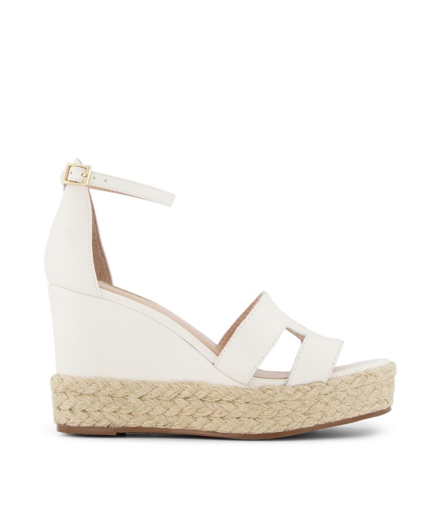 Image for Dune Ladies KOUPE Cut Out Espadrille Wedges