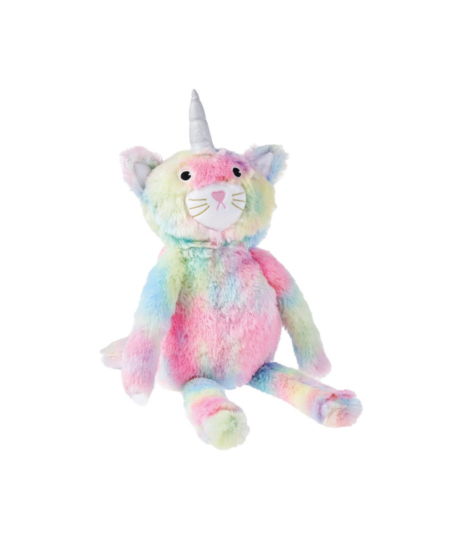 If you thought unicorns were magical, then you need to meet Kittycorn...Brimming with majestic rainbow colours, this feline even has her own horn!