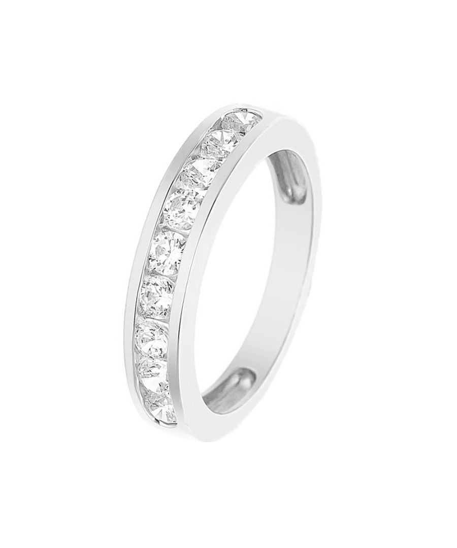Diadema Womens Ring - White Pure Collection - Size O.5