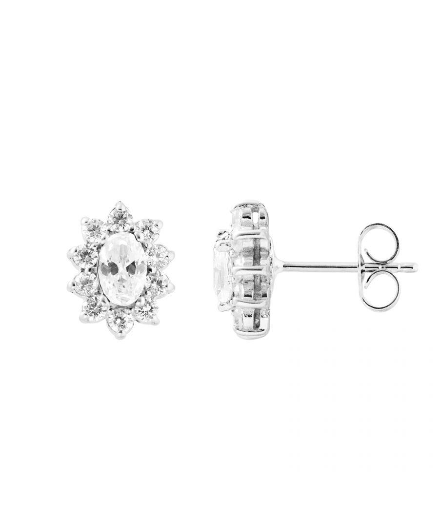 Earrings High Jewelery - Crystal Oxydes Zyrconium - Silver 925 Sterling Silver Rhodium Plated - strollers system - Our jewellery is made in France and will be delivered in a gift box accompanied by a Certificate of Authenticity and International Warranty