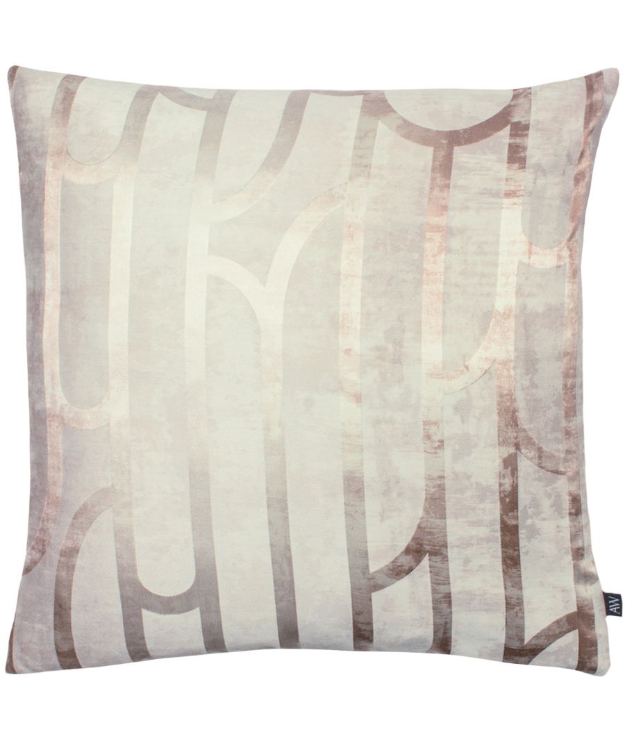 Inspired by the Modernist movement, Meyer embraces streamlined architectural design with organic sculptural shapes and translates them through print and jacquard. The innovative techniques and unique patterns work together effortlessly to create a contemporary and fresh feel. Complete with a plain reverse in soft velvet feel fabric, this cushion is perfect to compliment an array of textures and tones.