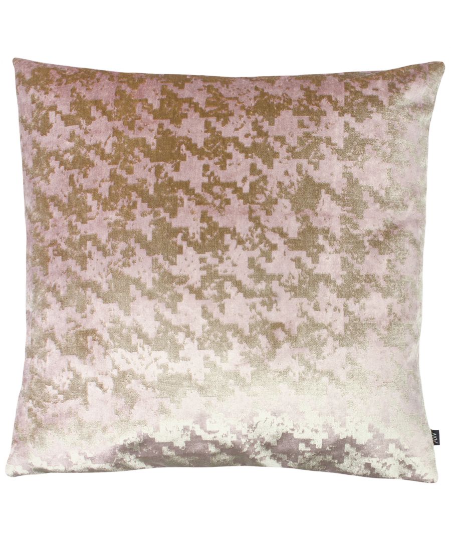 Metallic finishes, subtle shine and intriguing textures fuse in this glamorous design. Nevado is a stunning jacquard velvet presented in a sophisticated palette of neutral shades and rich tones. Complete with a plain reverse in soft velvet feel fabric, this cushion is perfect to compliment an array of textures and tones.