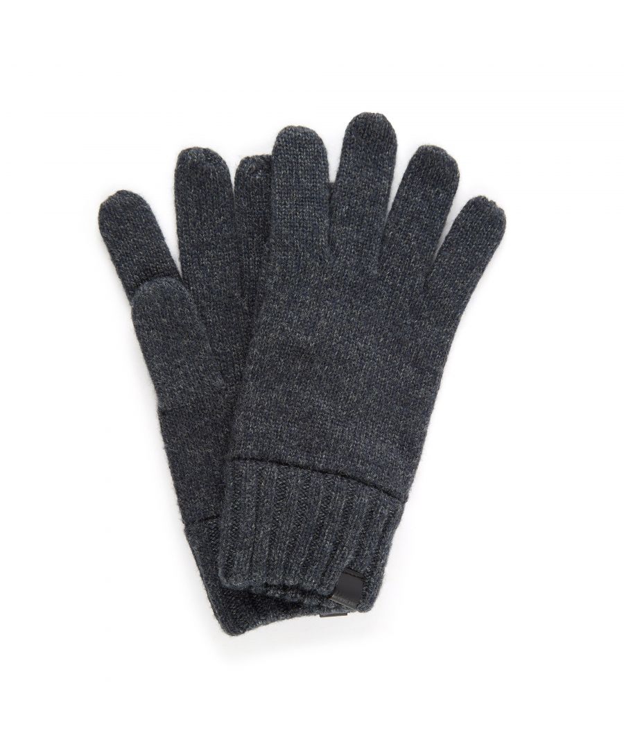 Stay warm on chilly days with the Nikolai gloves from Dune London. They're made with an insulating twisted knit. Ribbed trims keep them secure.