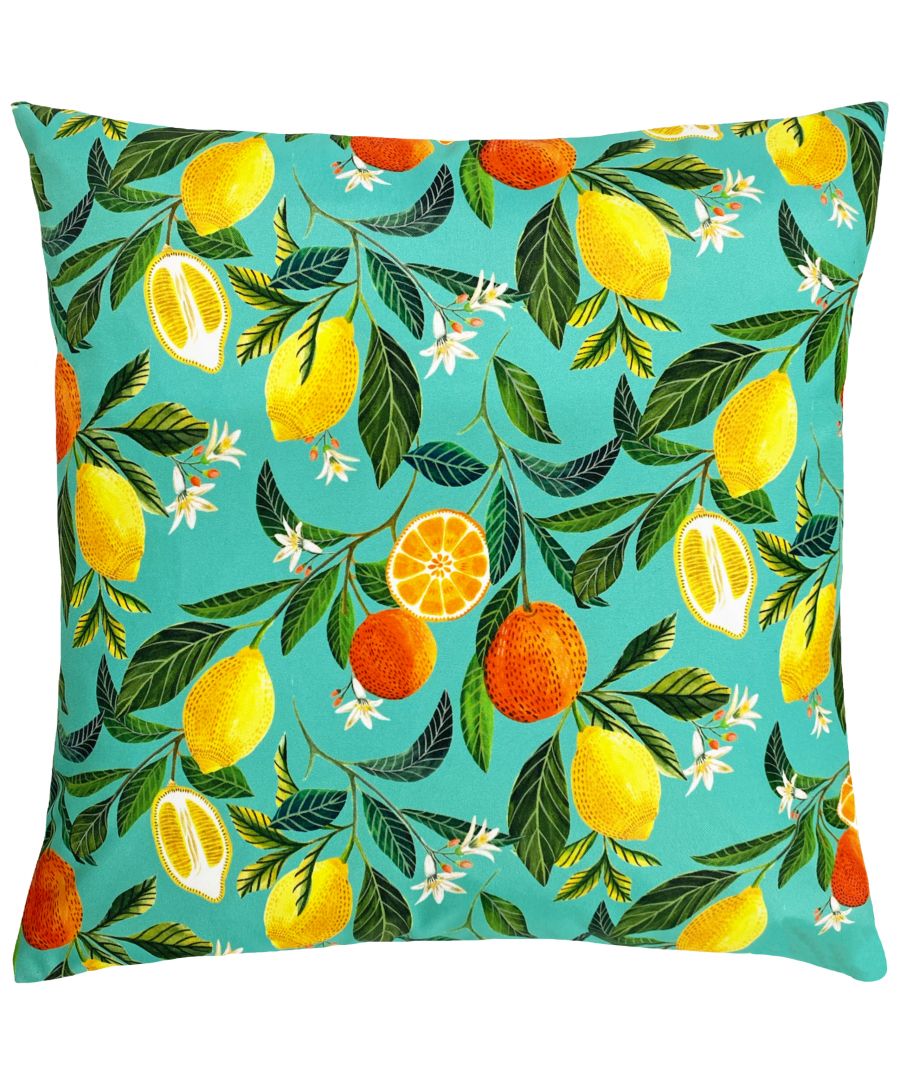 Image for Orange Blossom Outdoor Cushion
