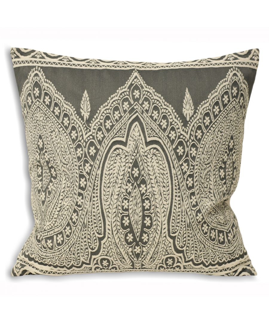 Paisley Polyester Filled Cushion