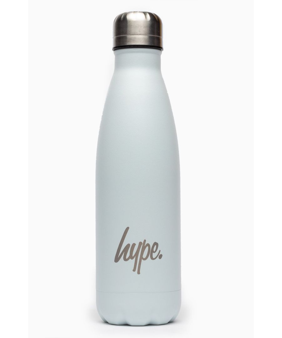 Image for Hype Light Grey Powder Coated Bottle - 500Ml