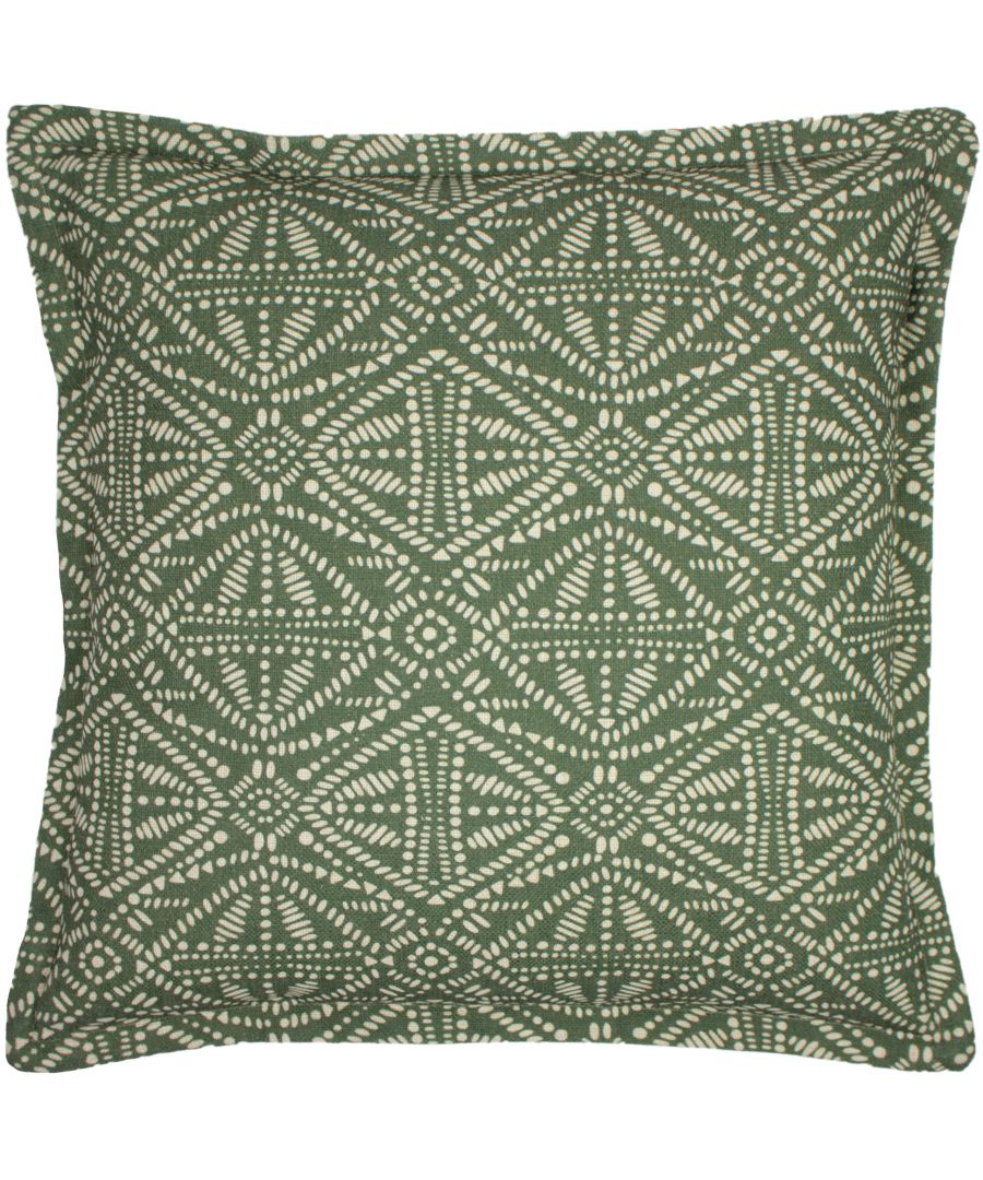 furn. Picchu Cushion - Green - Size 45cm (w) x 45cm (l)