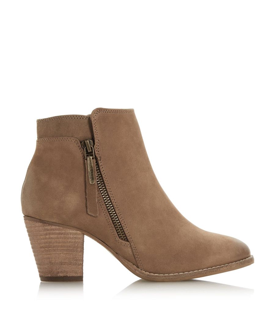 dune blue ankle boots